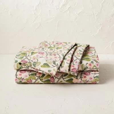 Opalhouse designed with Jungalow Printed Cotton Sheet Set Autumn Blossom