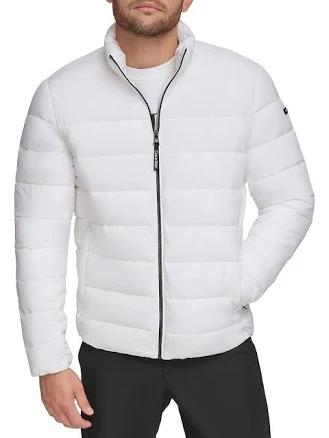 Calvin Klein Men's Infinite Stretch Water-Resistant Quilted Puffer Jacket