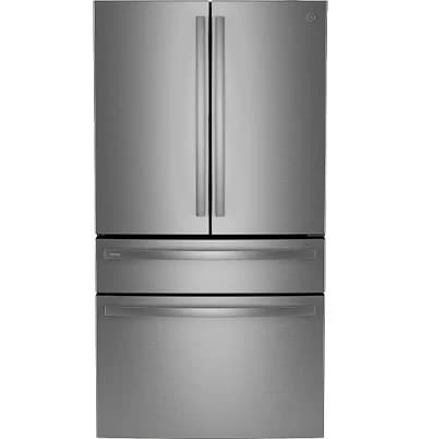 GE Profile PGD29BYTFS 29 Cu. Ft. Smart Fingerprint Resistant 4-Door French-Door