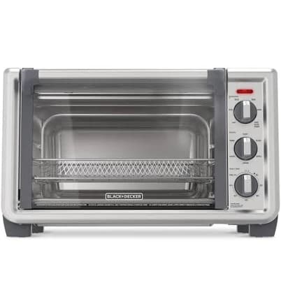 Black & Decker 6-Slice Crisp N Bake Air Fry Convection Oven