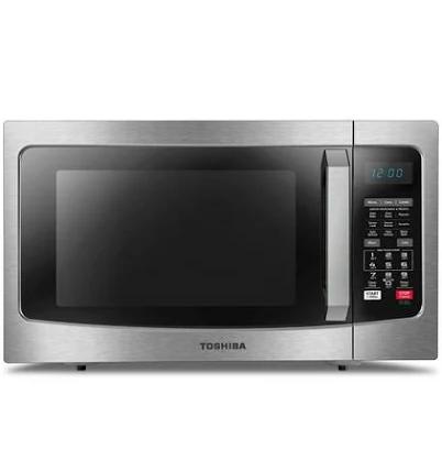 Toshiba 1.5 Cu. Ft. Stainless Steel Microwave with Air Fryer