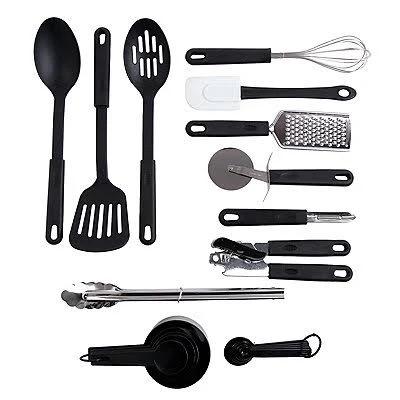 Gibson Home Total Kitchen 20-Piece Tool/Gadget Prep N Serve Combo Set