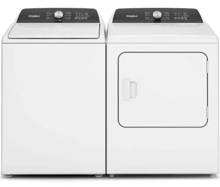 Whirlpool Top Load Washer WED5010LW and Dryer WTW5010LW