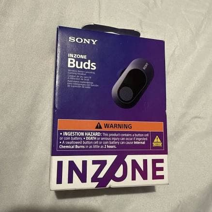 Sony Inzone Buds Truly Wireless Noise Canceling Gaming Earbuds