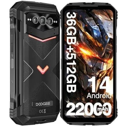 Doogee V Max Plus 5G 36GB 512GB 200MP Triple Camera Night Vision