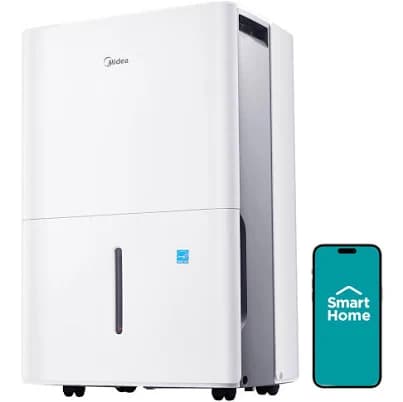 Midea 1,500 Sq. Ft. Energy Star Certified Dehumidifier with Reusable Air Filter