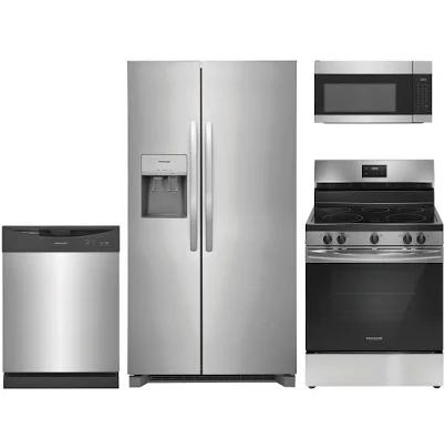 Frigidaire 4 Pc. Side-by-Side Kitchen Package