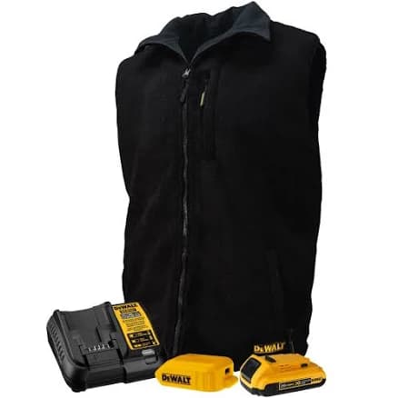DEWALT Men's Heated Reversible Kitted Vest DCHV086BD1