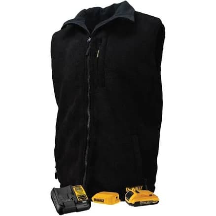 DEWALT Men's Heated Reversible Kitted Vest DCHV086BD1