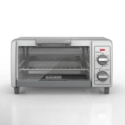 BLACK+DECKER TO1700SG 4 Slice Toaster Oven