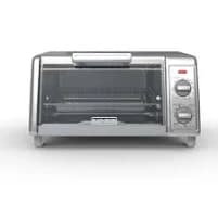 BLACK+DECKER TO1700SG 4 Slice Toaster Oven