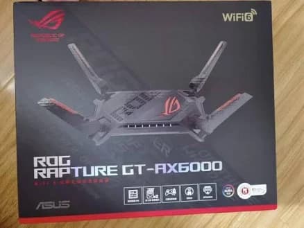 Asus Rog Rapture Gt-ax6000 Dual-band Gaming Router