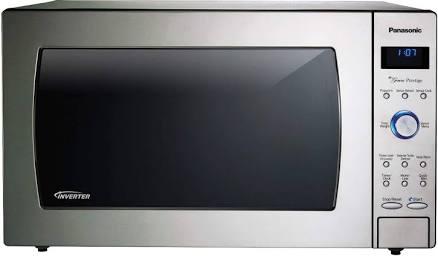 Panasonic 2.2 Cu. Ft. 1250 Watt Countertop Microwave Oven with Inverter Technology