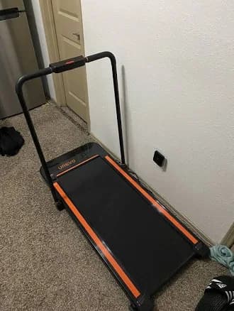 Urevo 2 In 1 Under Desk Treadmill, 2.5hp Folding Electric Treadmill