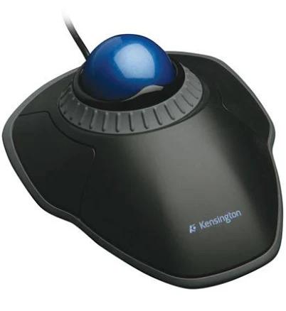 Kensington orbit trackball with scroll