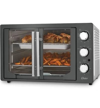 Oster Extra-Large French Door Air Fry Countertop Toaster Oven