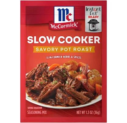 McCormick Slow Cooker Savory Pot Roast Seasoning Mix