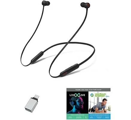 Beats Flex All-Day Wireless Earphones Bundle - Black