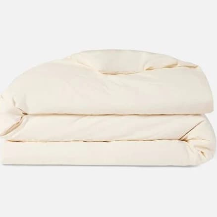 100% Organic Cotton Duvet Bundle in Vanilla by Brooklinen