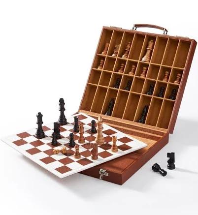 Valentine's Day Shop Leather Chess Game Set