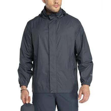 Men's 33,000ft Packable Waterproof Rain Jacket with Hood