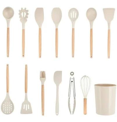 Mainstays 14pcs Cooking Utensil Set with Caddy