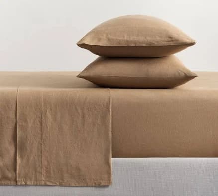 Pottery Barn Classic Belgian Flax Linen Sheet Set
