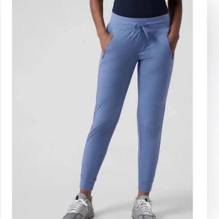 Athleta Pants & Jumpsuits | Nwt Athleta Trekkie North Jogger Cottage Blue | Color: Blue | Size: 6p | Scarscloset's Closet