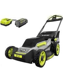 Ryobi 40V HP Brushless 20 in. Cordless Electric Battery Walk Behind Self-Propelled Mower with 6.0 Ah Battery and Charger
