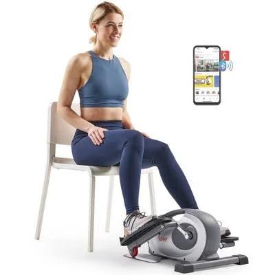 Sunny Health & Fitness Smart Portable Magnetic Under Desk Elliptical