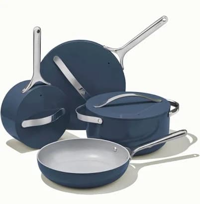 Caraway Non-Toxic Ceramic Non-Stick Cookware 7-Piece Set