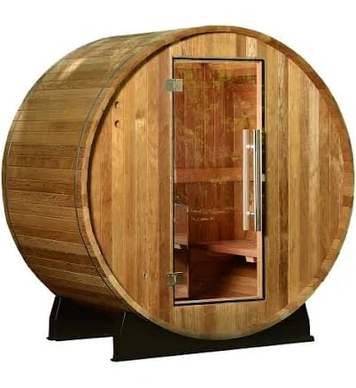 Almost Heaven Saunas Salem 2 Person Barrel Sauna