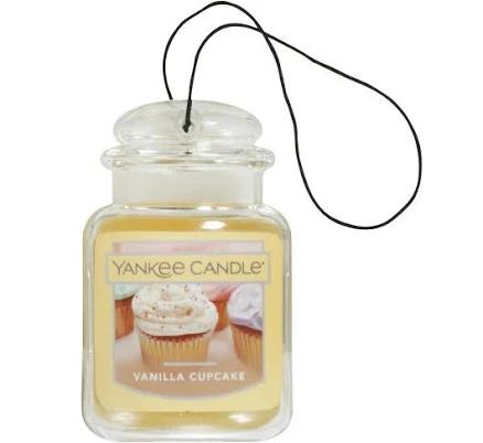 Yankee Candle Vanilla Cupcake Car Jar Air Freshener