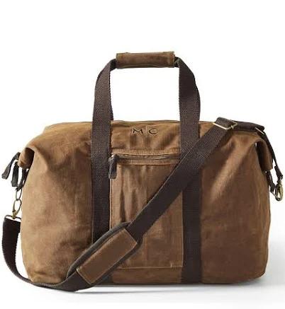 Mark and Graham Waxed Canvas Weekender Bag