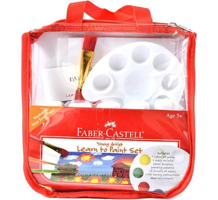 Faber-Castell Young Artist Learn to Paint Set