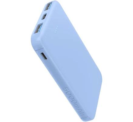 SIXTHGU 5000mAh Portable Charger Power Bank with 2 USB-A ports and USB-C port