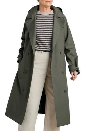 Womens Seasalt Cornwall Penweathers Waterproof Trench Coat