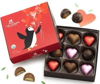 Lake Champlain Hearts Aflutter Organic Chocolate Collection