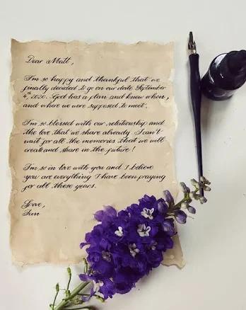 Handwritten Love Letters