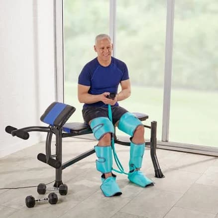 Circulation Improving Compression Leg Wraps