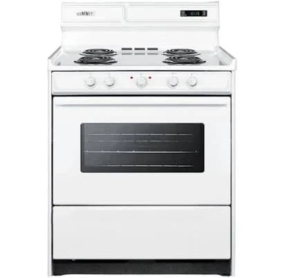 Summit 30" Freestanding Electric Range WEM230KW