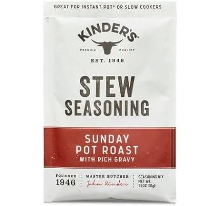 KINDERS Sunday Pot Roast Stew Seasoning