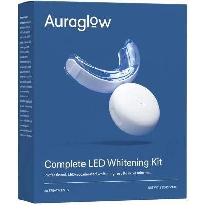 Auraglow Complete LED Teeth Whitening Kit