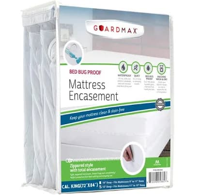 Guardmax Zippered Bed Bug Mattress Protector