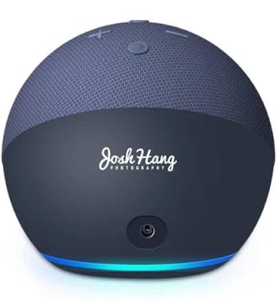 Baudville Add Your Logo Amazon Echo Dot 5th Gen
