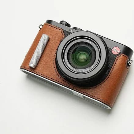 Suitable For Leica D-lux8 Real Leather Camera Half Case Handle Bag