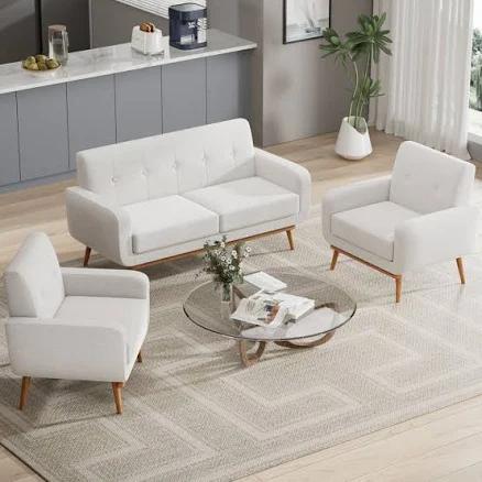 Wade Logan Analeah 3 - Piece Living Room Set