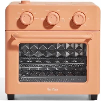 Our Place Wonder 6-in-1 Air Fryer and Toaster stainless-steel Oven