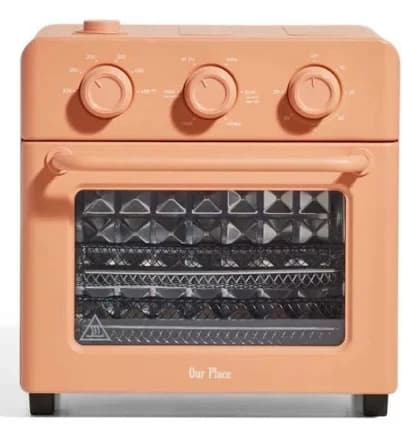 Our Place Wonder 6-in-1 Air Fryer and Toaster stainless-steel Oven