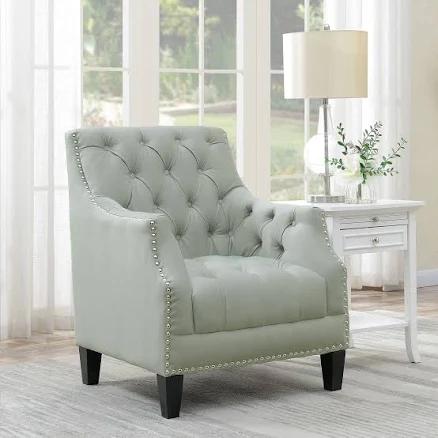 Picket House Perry Button Tufted Accent Chair